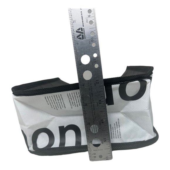 Lululemon Reusable Shopping Beach/Tote Bag Black/White New Large - Picture 10 of 10